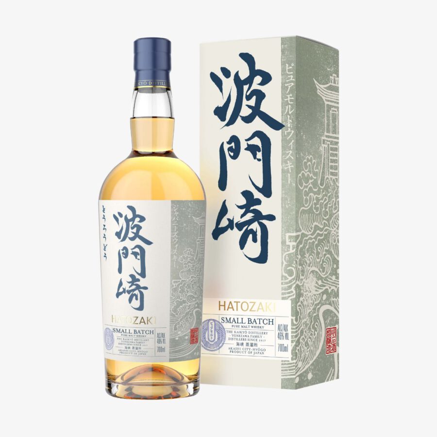 Hatozaki Pure Malt Small Batch Japanese Blended Whisky 46% Vol. 0,7l in Geschenkbox