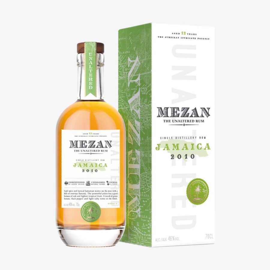 Mezan Rum Jamaica 2010 The Untouched Rum 46% Vol. 0,7l