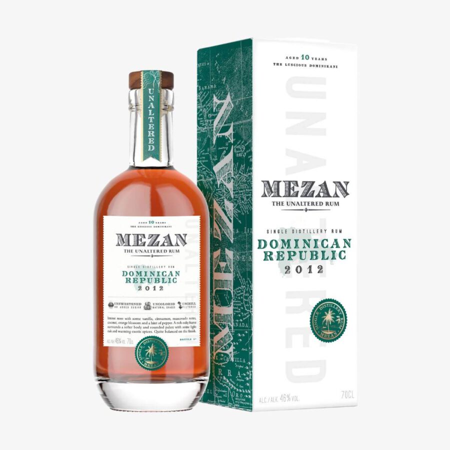 Mezan Rum Dominican Republic 2012 The Untouched Rum 46% Vol. 0,7l