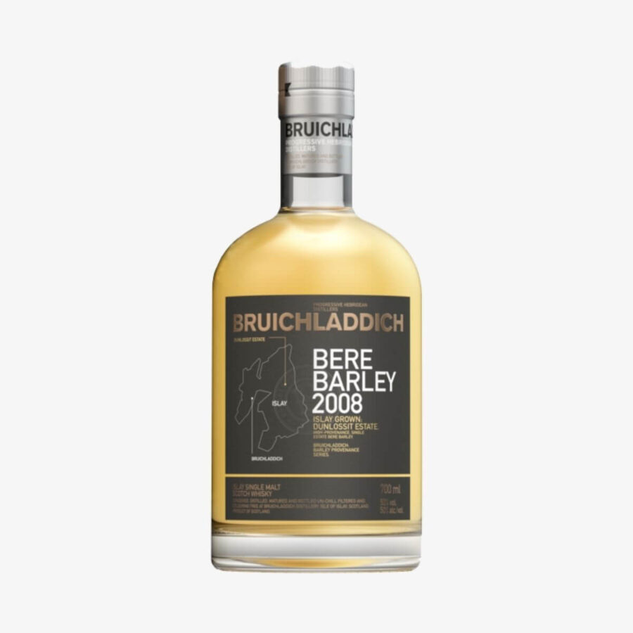 Bruichladdich Bere Barley 2008 Islay Grown Whisky 50% Vol. 0,7l in Geschenkbox