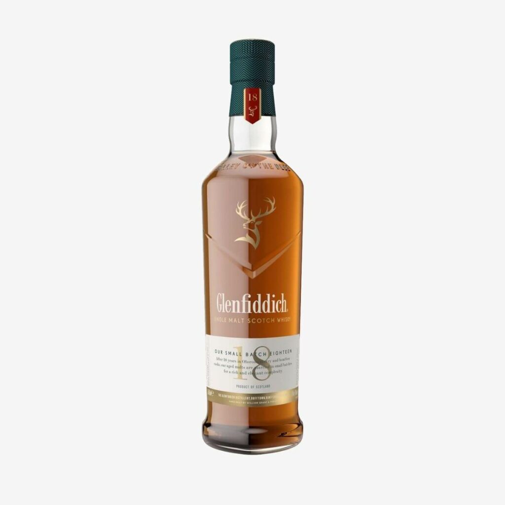 Glenfiddich 18 Year Old Single Malt Scotch Whisky 40% Vol. 0,7l in Geschenkbox