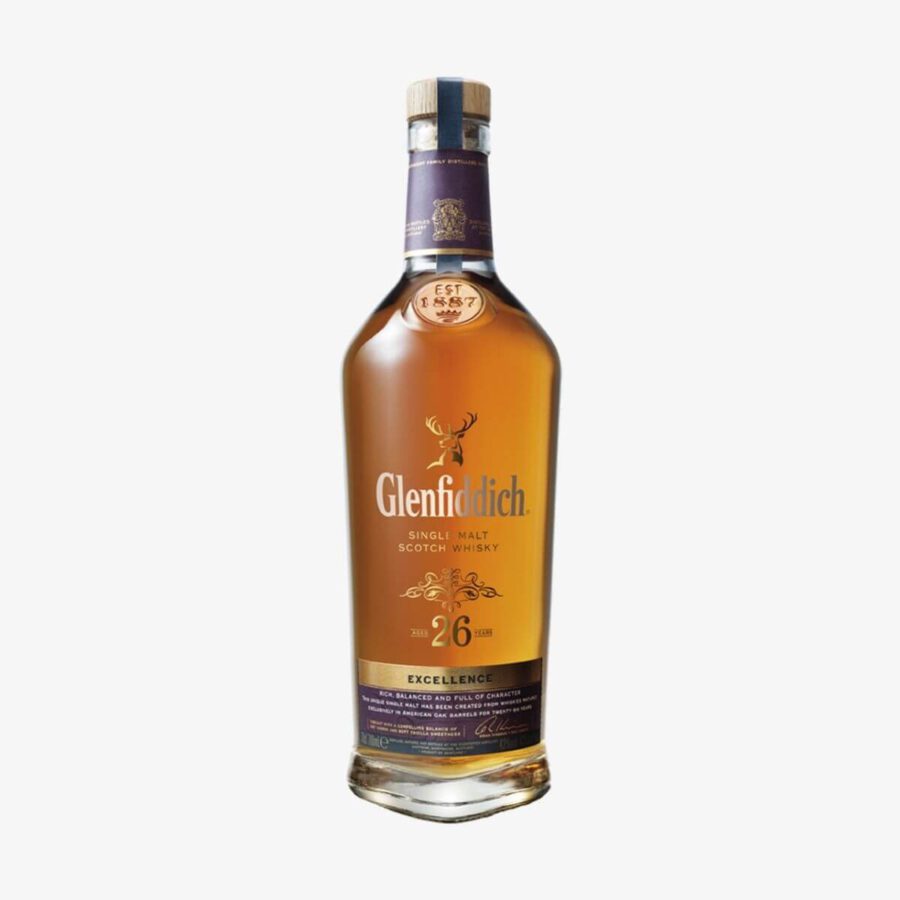 Glenfiddich 26 Jahre Single Malt Scotch Whisky 43% Vol. 0,7l in Geschenkbox