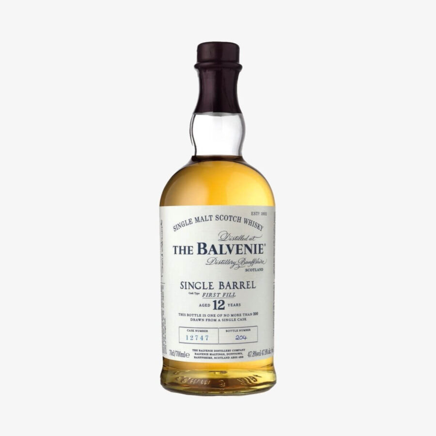 The Balvenie 12 Years Old Single Barrel First Fill Single Malt Scotch Whisky 40% Vol. 0,7l in Geschenkbox