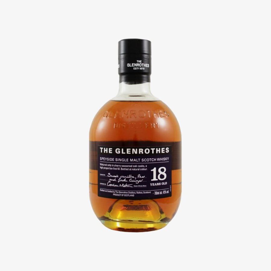 The Glenrothes 18 Years Old Speyside Single Malt Scotch Whisky 43% Vol. 0,7l in Geschenkbox