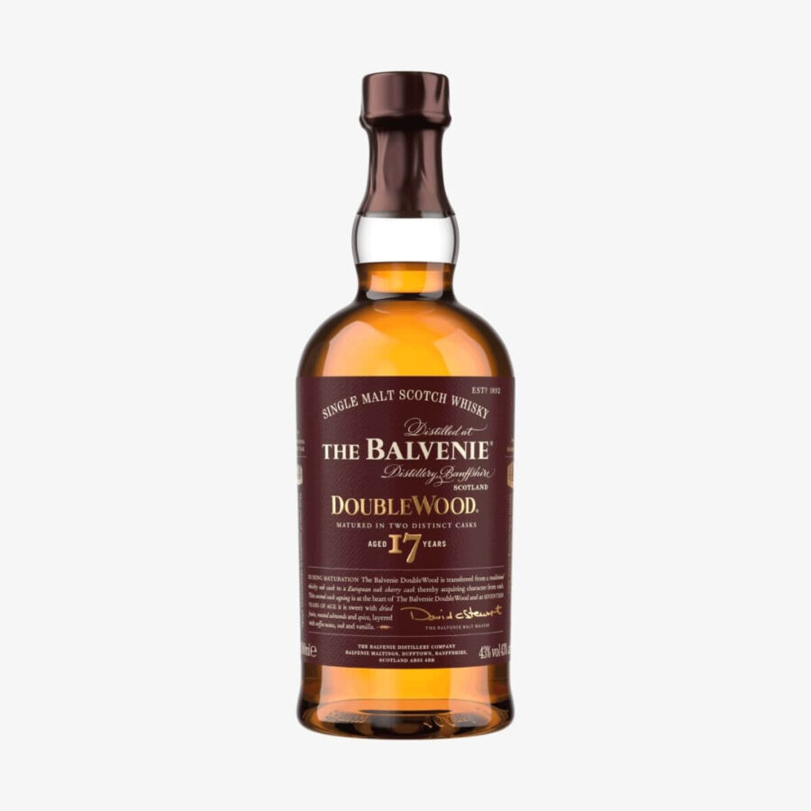 The Balvenie 17 Years Old Double Wood Single Malt Scotch Whisky 43% Vol. 0,7l in Geschenkbox