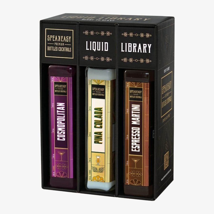 Speakeasy Bottled Cocktails Set