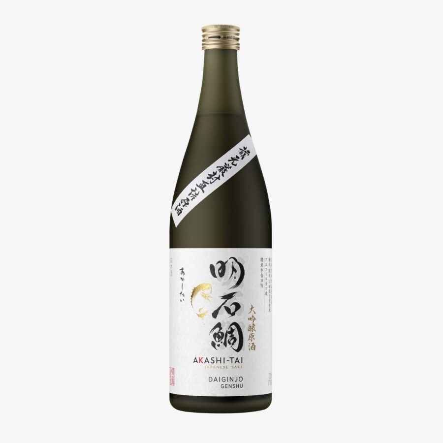 Akashi Daiginjo Genshu Japanese Sake 17% Vol. 0,72l