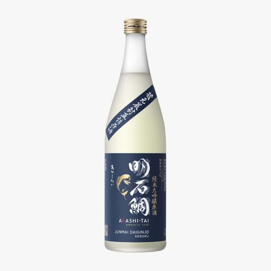 Akashi Junmai Daiginjo Genshu Japanese Sake 16% Vol. 0,72l