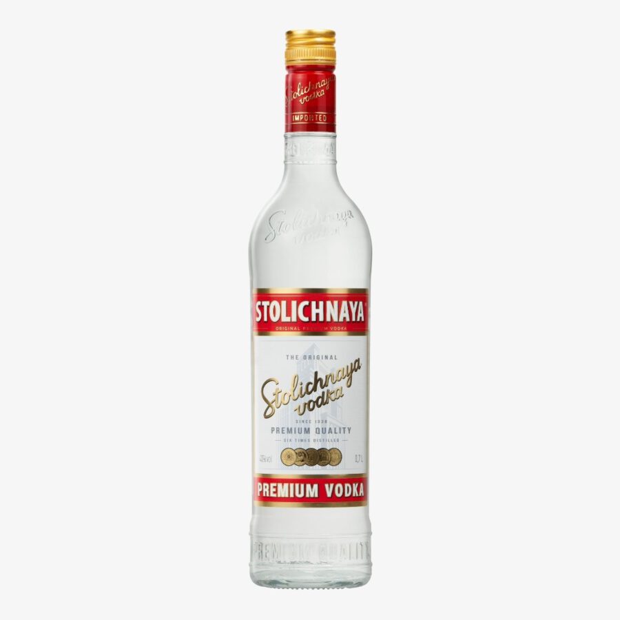 Stolichnaya Premium Vodka 40% Vol. 0,7l