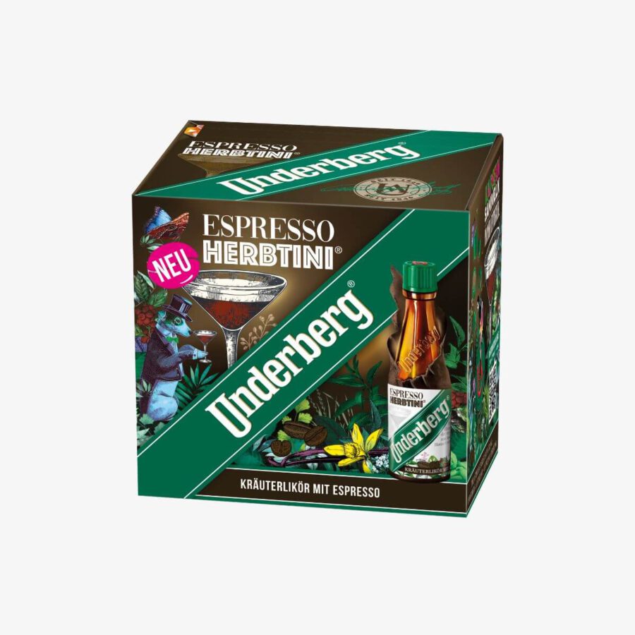 Underberg Espresso Herbtini 27% Vol. 12x0,02l