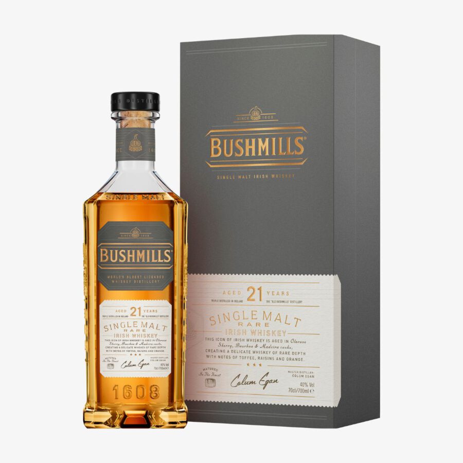 Bushmills 21 YO Single Malt Rare Irish Whiskey 40% vol. 0,70l