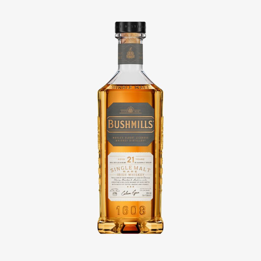 Bushmills 21 YO Single Malt Rare Irish Whiskey 40% vol. 0,70l