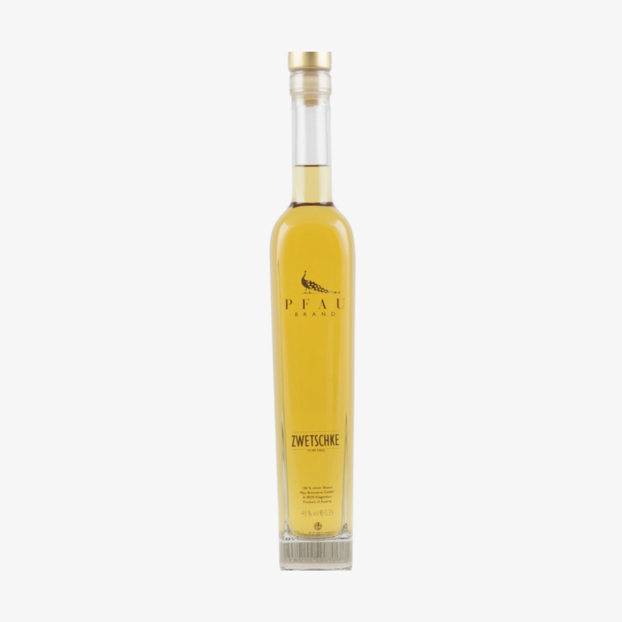 Pfau Zwetschke vom Fass 43% Vol. 0,35l