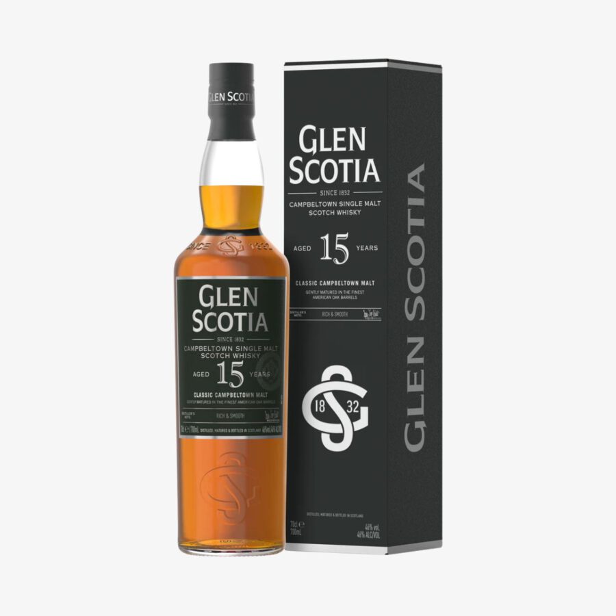 Glen Scotia 15 Years Old Single Malt Scotch Whisky 46% Vol. 0,7l in Geschenkbox