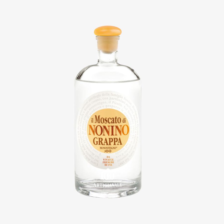 Nonino Grappa Il Moscato Monovitigno 41% Vol. 0,7l in Geschenkbox