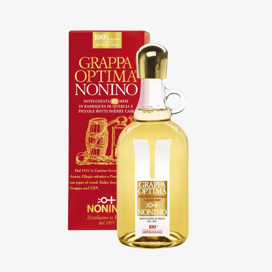 Nonino Grappa Optima 41% Vol. 0,7l in Geschenkbox