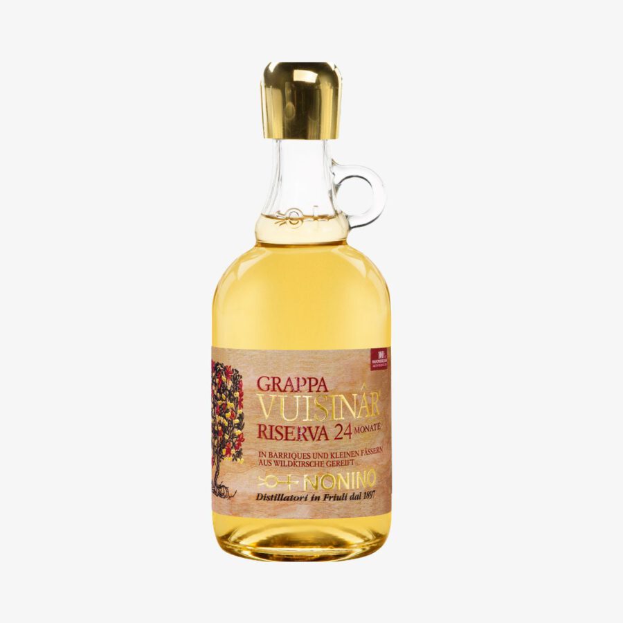 Nonino Grappa Vuisinâr Riserva 41% Vol. 0,7l in Geschenkbox