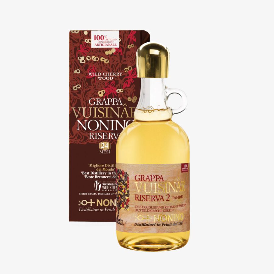 Nonino Grappa Vuisinâr Riserva 41% Vol. 0,7l in Geschenkbox