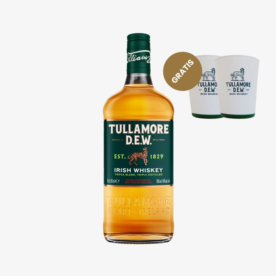 Tullamore D.E.W. Irish Whiskey 40% Vol. 0,7l