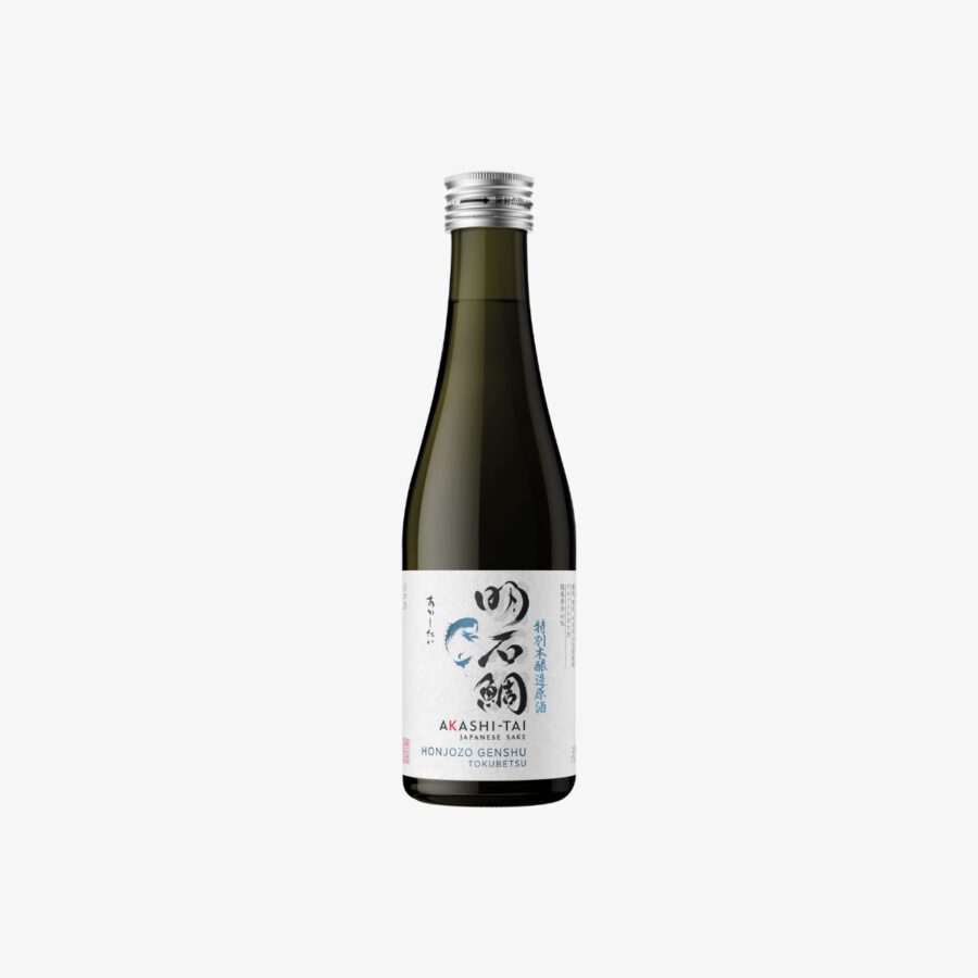Akashi Honjozo Genshu Tokubetsu Japanese Sake 19% Vol. 0,3l
