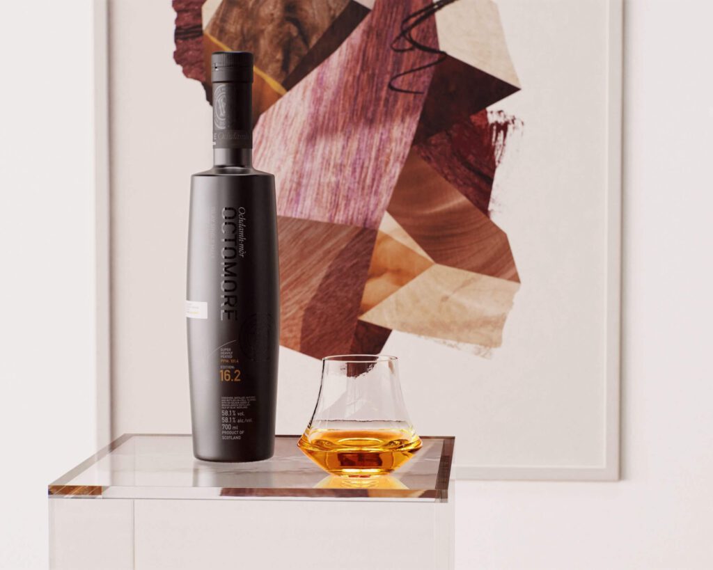 Octomore 16.2 mit Glas
