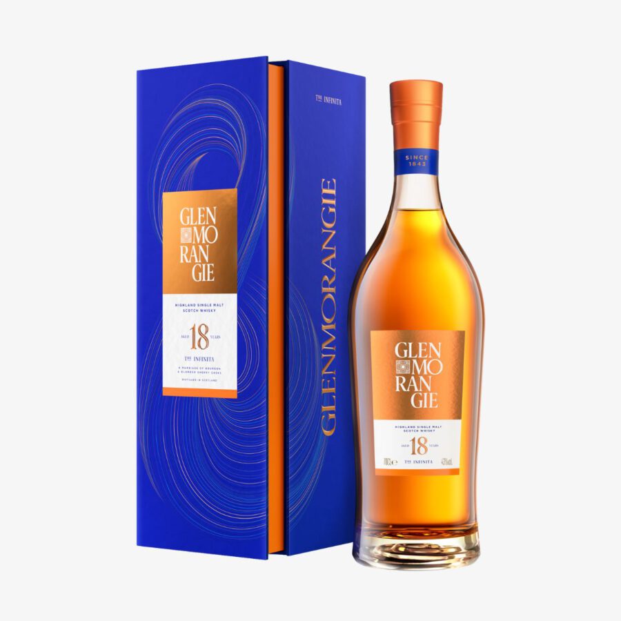 Glenmorangie 18 Years Old THE INFINITA Highland Single Malt 43% Vol. 0,7l in Geschenkbox