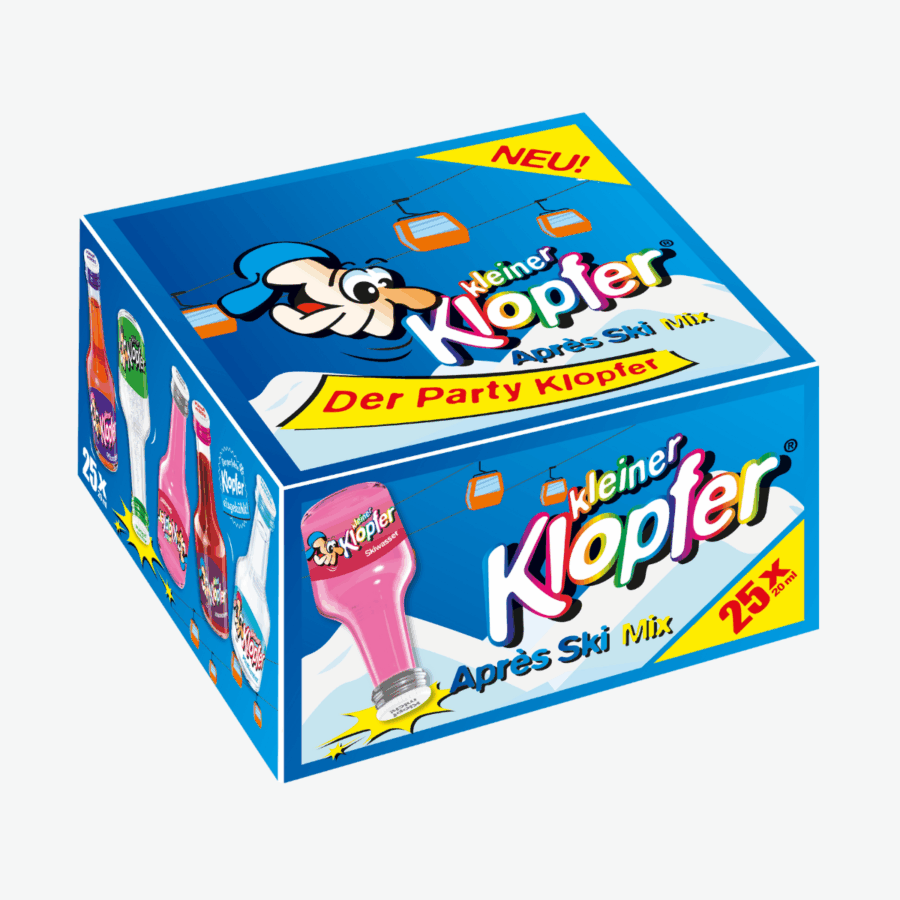 Kleiner Klopfer Après Ski Mix 16,4% Vol. 25x0,02l