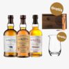 The Balvenie Geschenkset "Smoke & Spice" inkl. Copper Dog, Display Tray und Wasserkaraffe 40-48,3% vol. 2,1l