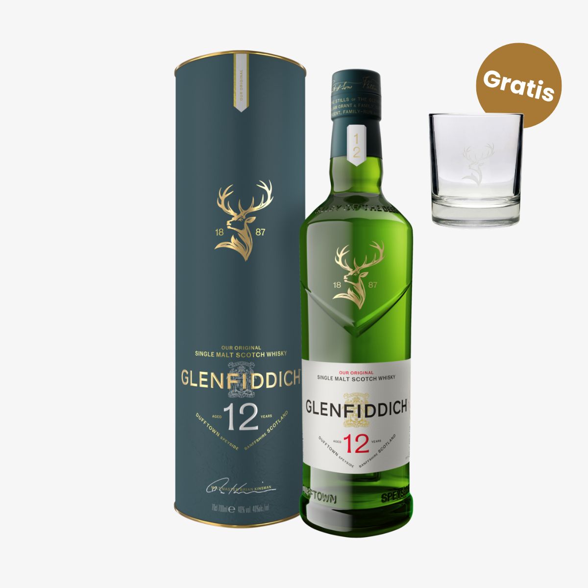 Glenfiddich-12-2026-Edition-mit-Geschenkbox-Goodie Glenfiddich 12 Years 2026 Edition 40% vol. 0,70l in Geschenkbox