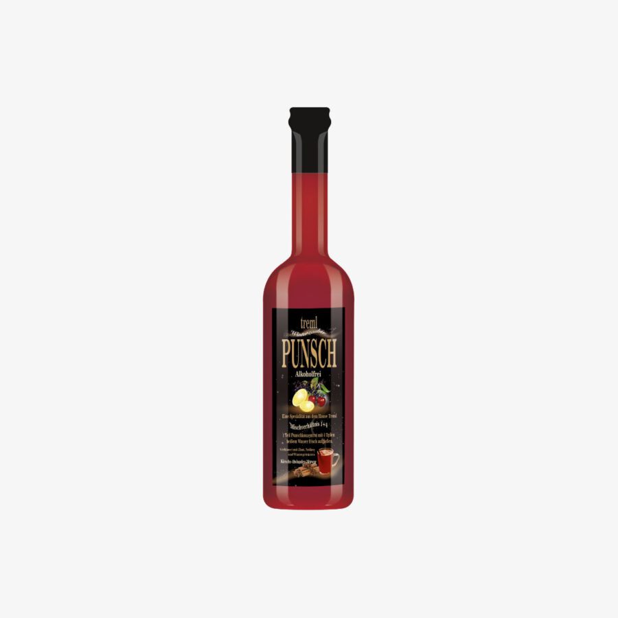 Treml Alkoholfrei Punsch Kirsche-Zitrone-Holunder 0,1l