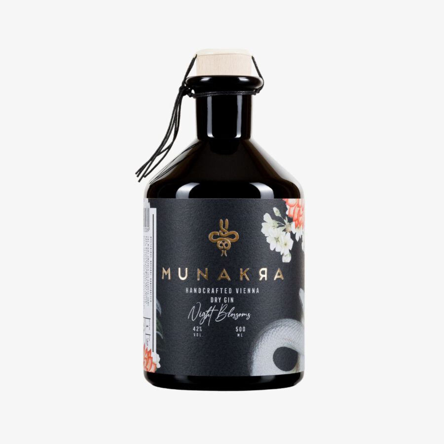 Munakra Handcrafted Vienna Night Blossoms Dry Gin Vol. 42% 0,5l
