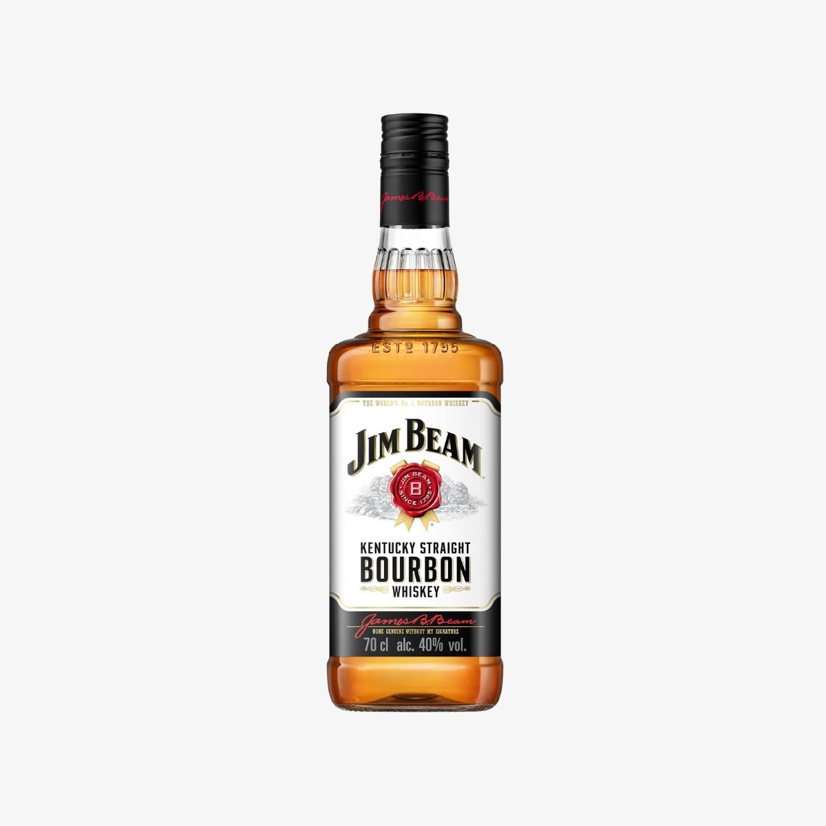 Jim-Beam-Kentucky-Straight-Bourbon-Whiskey-40%-Vol.-0,7l Jim Beam Kentucky Straight Bourbon