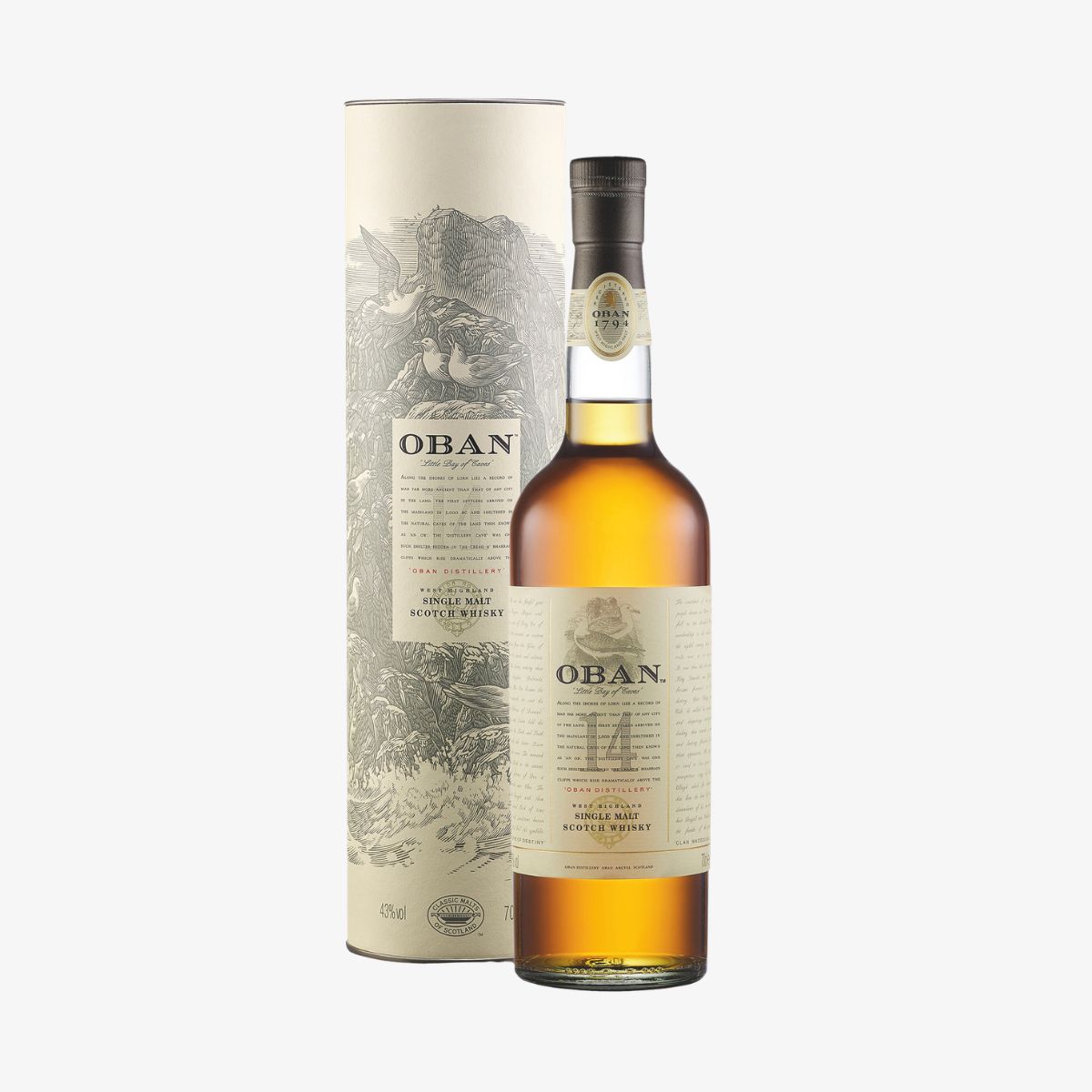 Oban 14 Years Old Single Malt Whisky Oban 14 Years Old