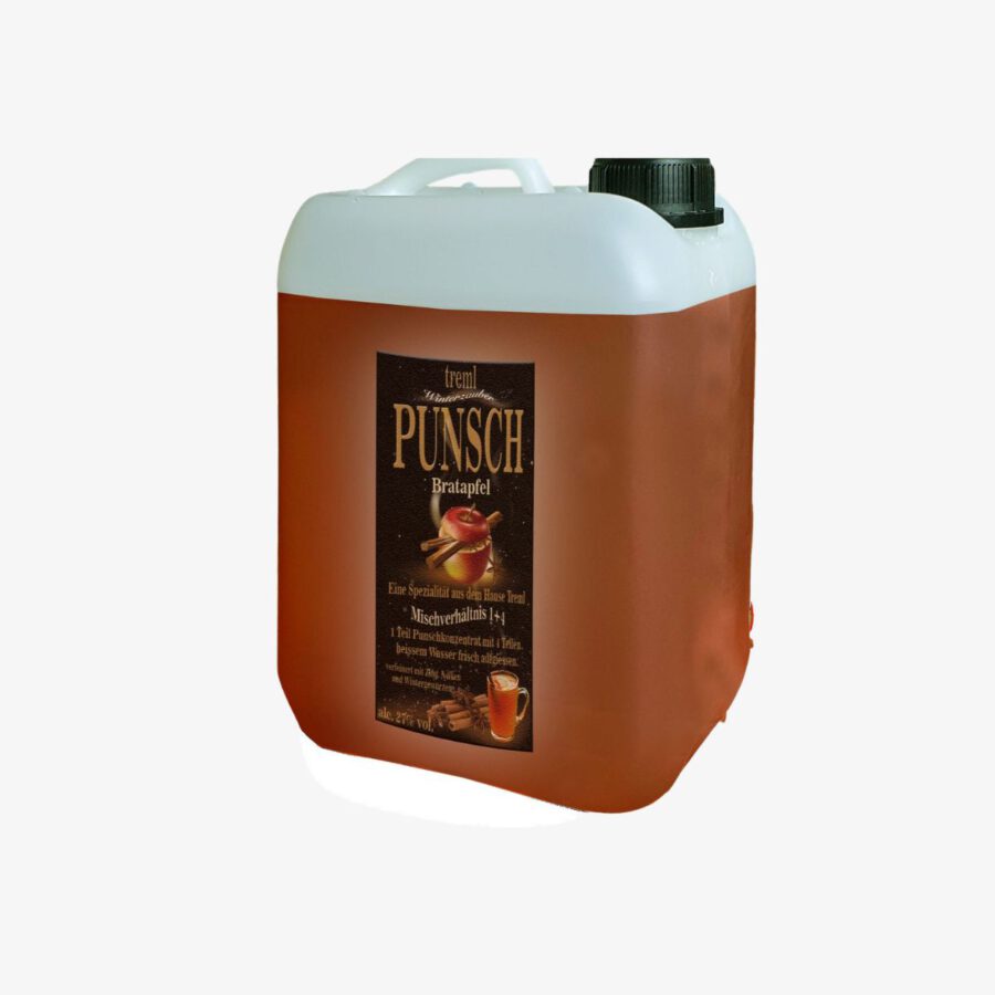 Treml Punsch Bratapfel Vol. 27% 5l